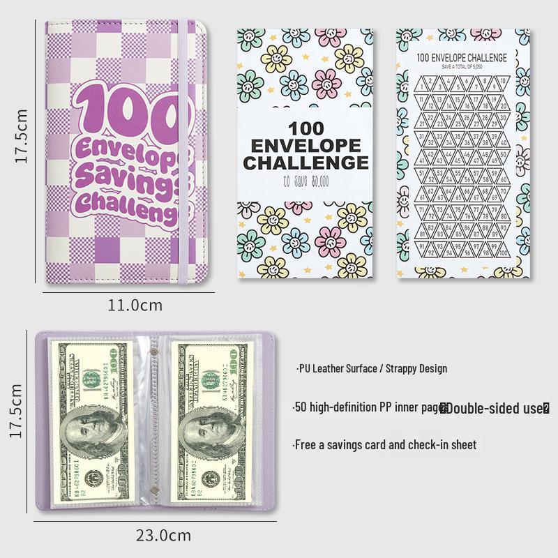 100-Day Cross-Border Money Saving Envelope Budget Book