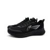 Li Ning Sports Comfortable Versatile Lightweight Shock Absorption Low Top Casual Running Shoes Men sneaker Black ARSV059-3