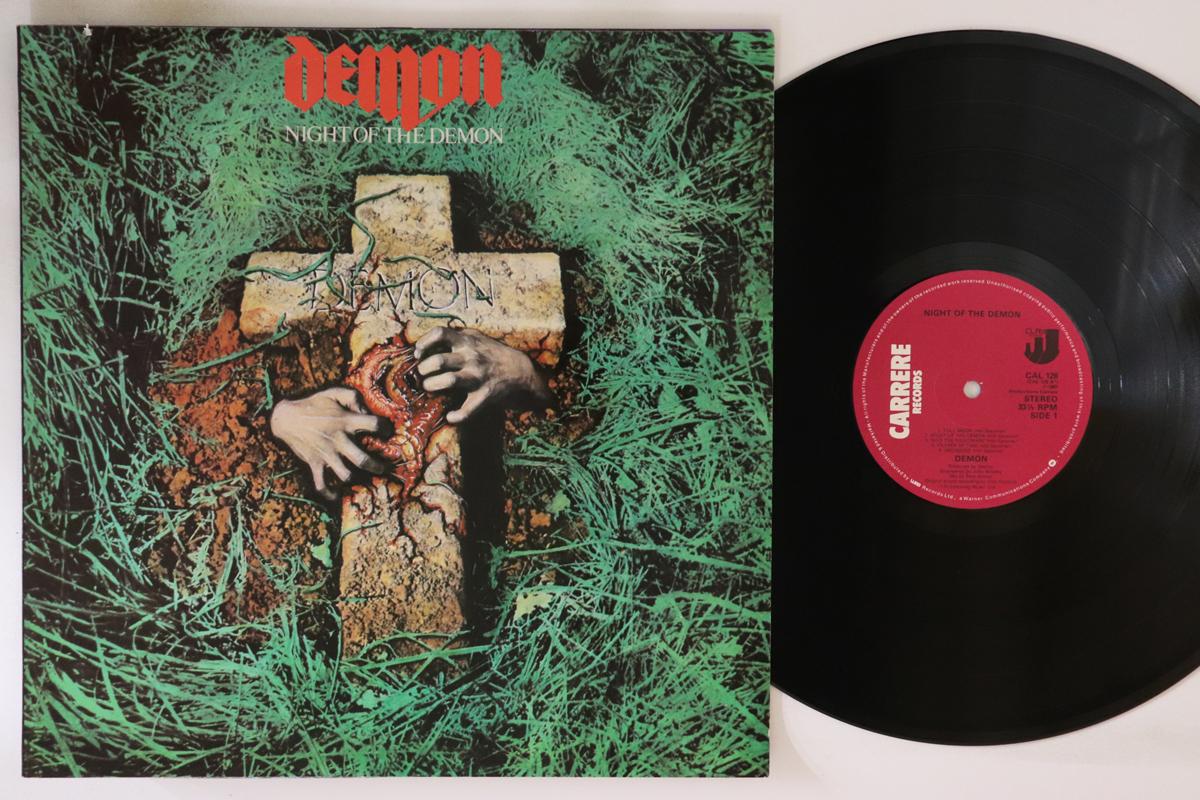 

LP Record DEMON Night Of The Demon CAL126 CARRERE 1981 UK Metal Used