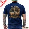250 Years Faith and Freedom 250th Anniversary USA Patriotic ON BACK TShirt Shortsleeved Tees Fashion Men T Shirt