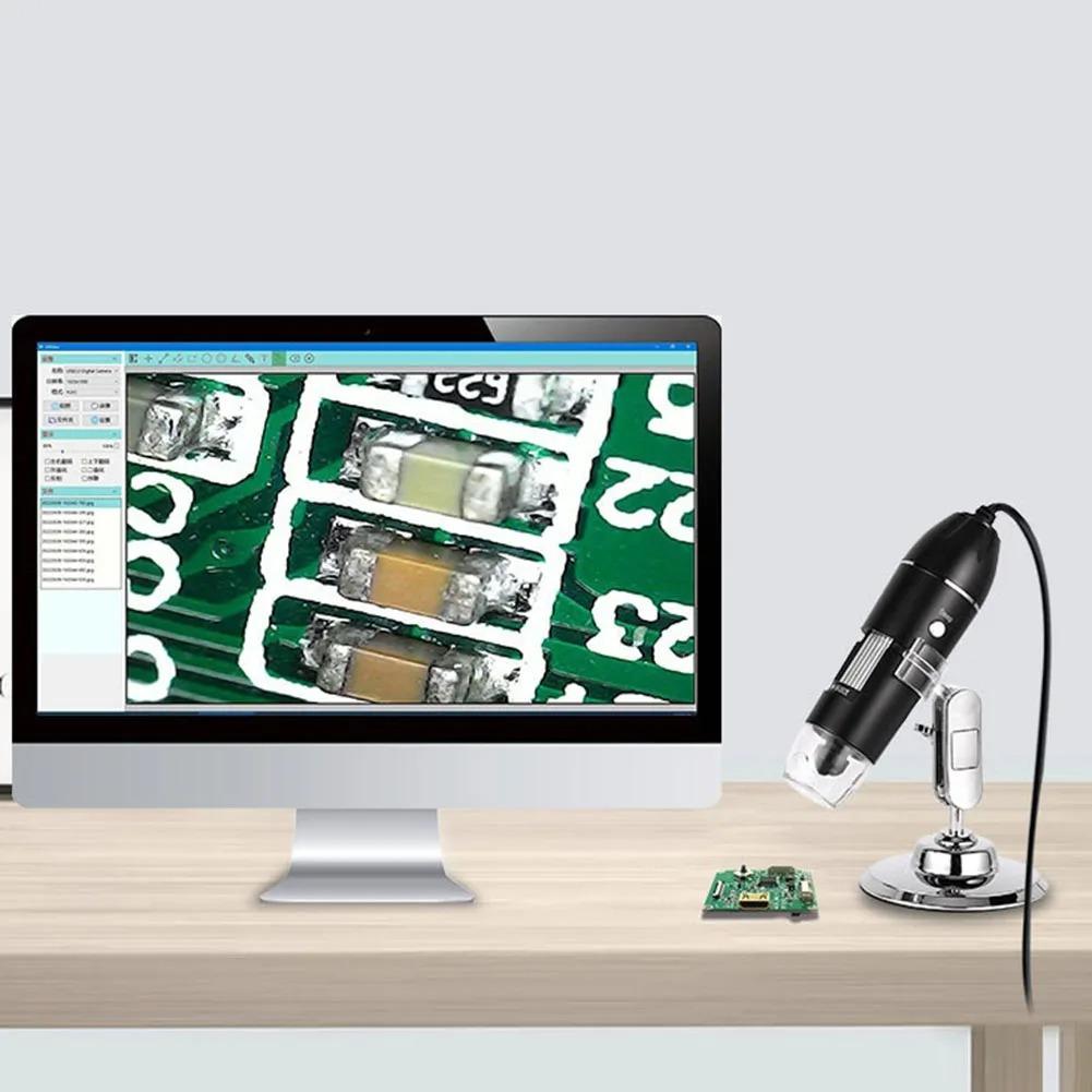 Handheld 3in1 Digital Microscope Camera 1000x Led Magnifier Portable Electronic Microscope For Soldering Cell Phone Repair