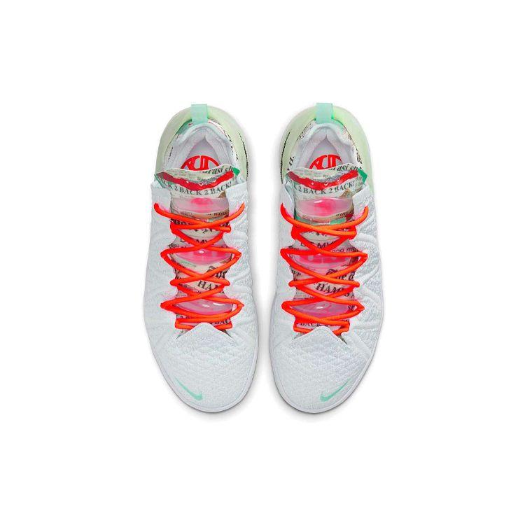 Diana Taurasi x Nike LeBron 18 GOAT Vision Men Sneakers White Blue-Tint Ghost CQ9283-401