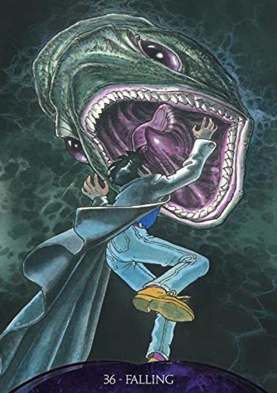 Kancharo Oracle Card Tarot Card Reading Interpretation Oracle Includes Japanese Oracle Card Basic Instructions Pouch 39-Card Set, [Dream Cards] &