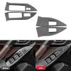 Windows Lifter Panel Cover Trim LHD Car Door Window Lift Button Switch Decor Sticker For Subaru Forester 2013-2018