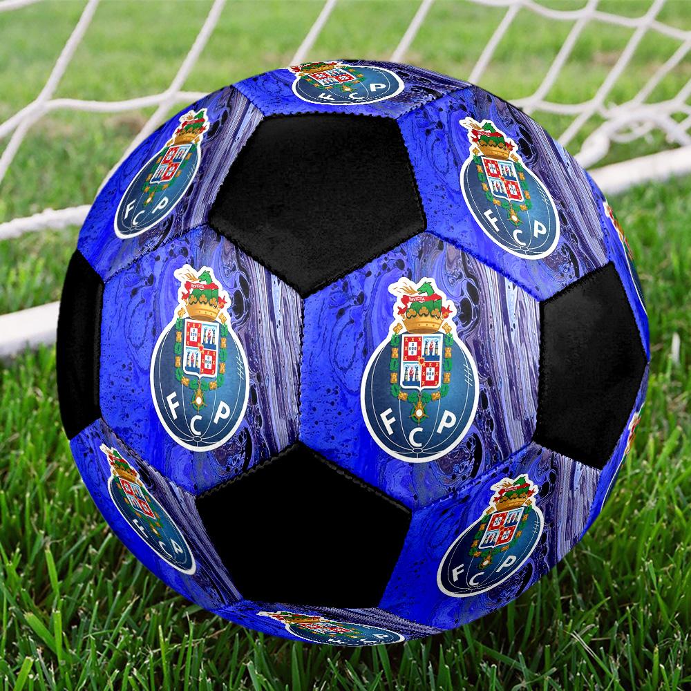 Futebol Clube do Porto Soccer Ball Colorful All Ages Machine Stitched PVC Competition Ready Durable High-Bounce.SIZE5