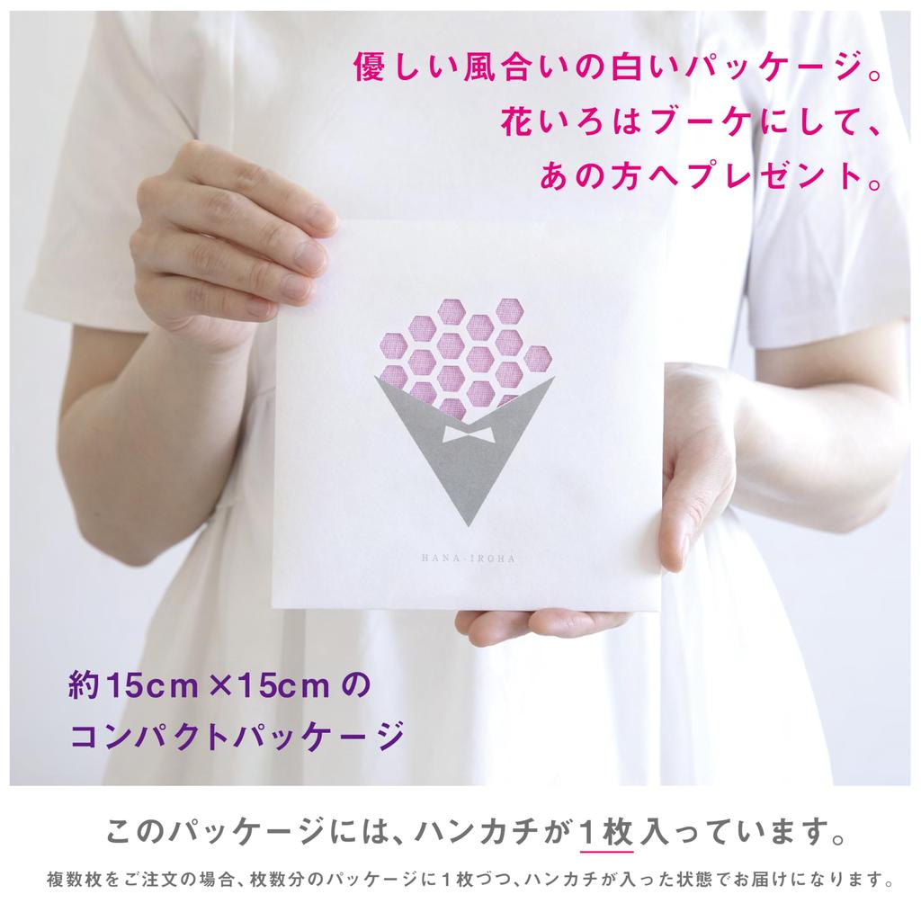 Top Factory Imabari Hanairo Plain Handkerchief 25 x 25cm Imabari Towel Brand Certified 100% Cotton Gauze Terry Cloth Women's Gift Small Gift