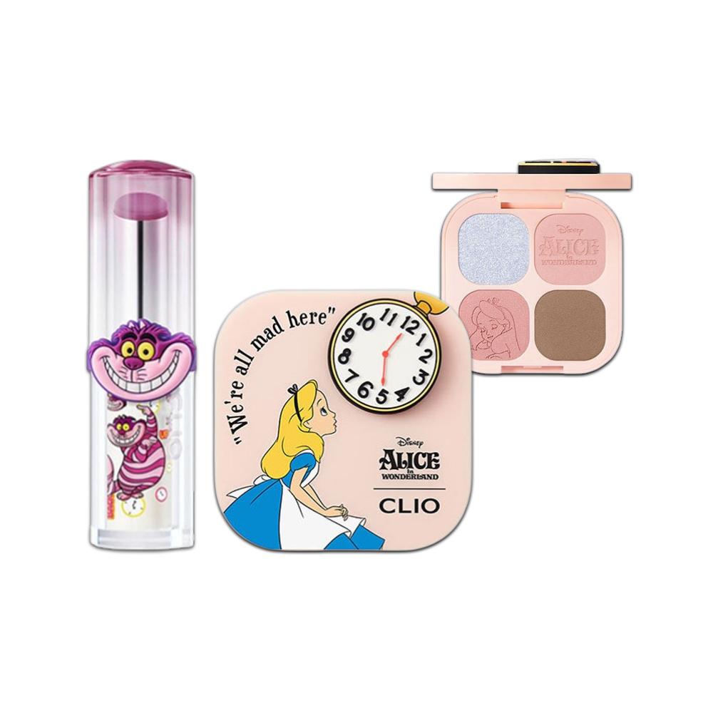 [Alice-Kollaboration] CLIO Pro Eye Palette Cube + Glam Balm Special Set (03 Alice im Wunderland + 008 Lucid Mauve)