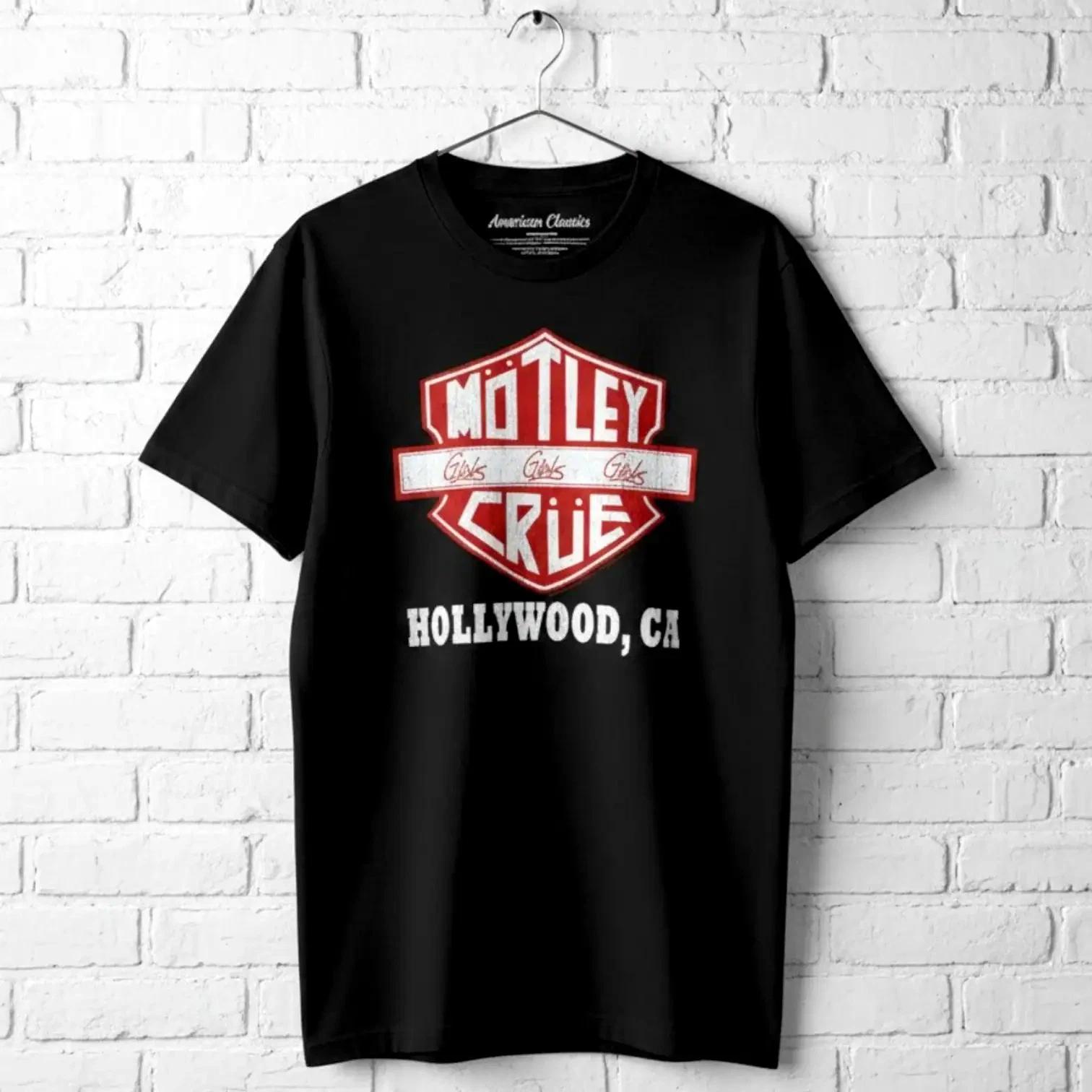 Motley Crue Girls Road Sign Men s T Shirt S