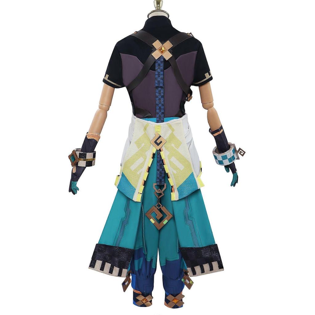 Kaveh Costume Set Costume Set Genshin Impact Cosplay Outfit With Tops Pants Accessories And Gloves Xs To Xxxl Outfit For Cosplay Or Party