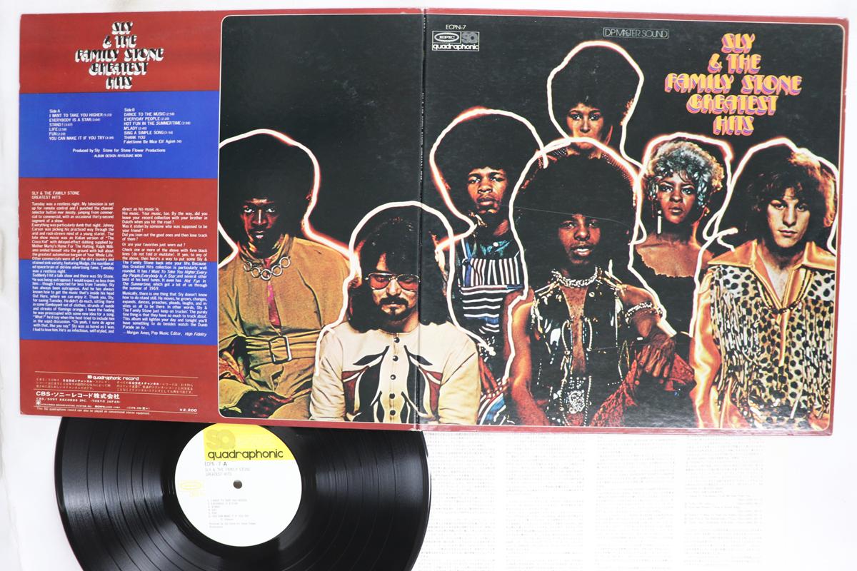 

Виниловая пластинка SLY THE FAMILY STONE Greatest Hits ECPN7 EPIC 1973 Япония SoulFunk Б/у