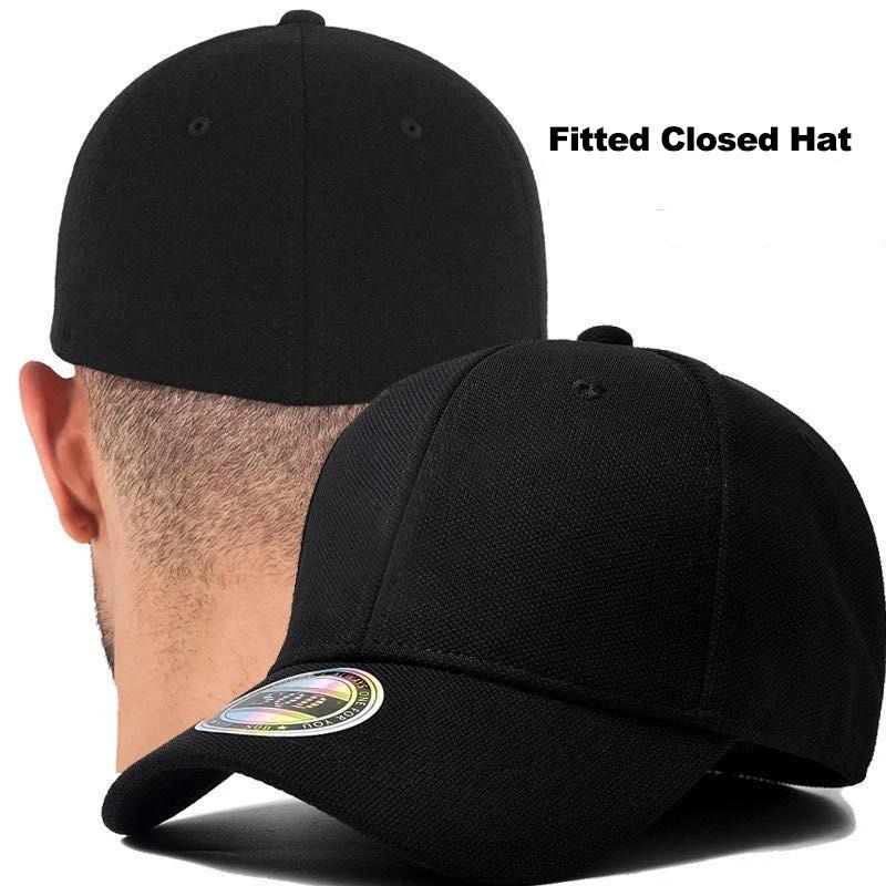 Full Closed Fitted Baseball Cap Hat Outdoor Sports Golf Caps For Women Men Hip Hop Snapback Visor Casquette Gorras