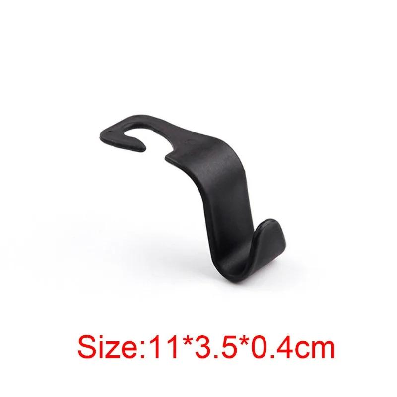Car Seat Hooks Car Built-in Hooks Hidden Seat Back Multifunctional Car Hooks Weight-bearing Storage Interior Accessories 1- 4Pcs