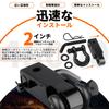 Fu-de-mo Hitch Receiver Universal 2-inch Shackle Hitch 3/4" D-ring Shackle Towing Hook Trailer Hitch with Lock Pin Clip Towing Ring Car Towing Hook Ru