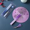 with Tassel Chinese-Style Shell Fan Magnetic Plastic Handle Retro Handheld Fan  Home Decoration