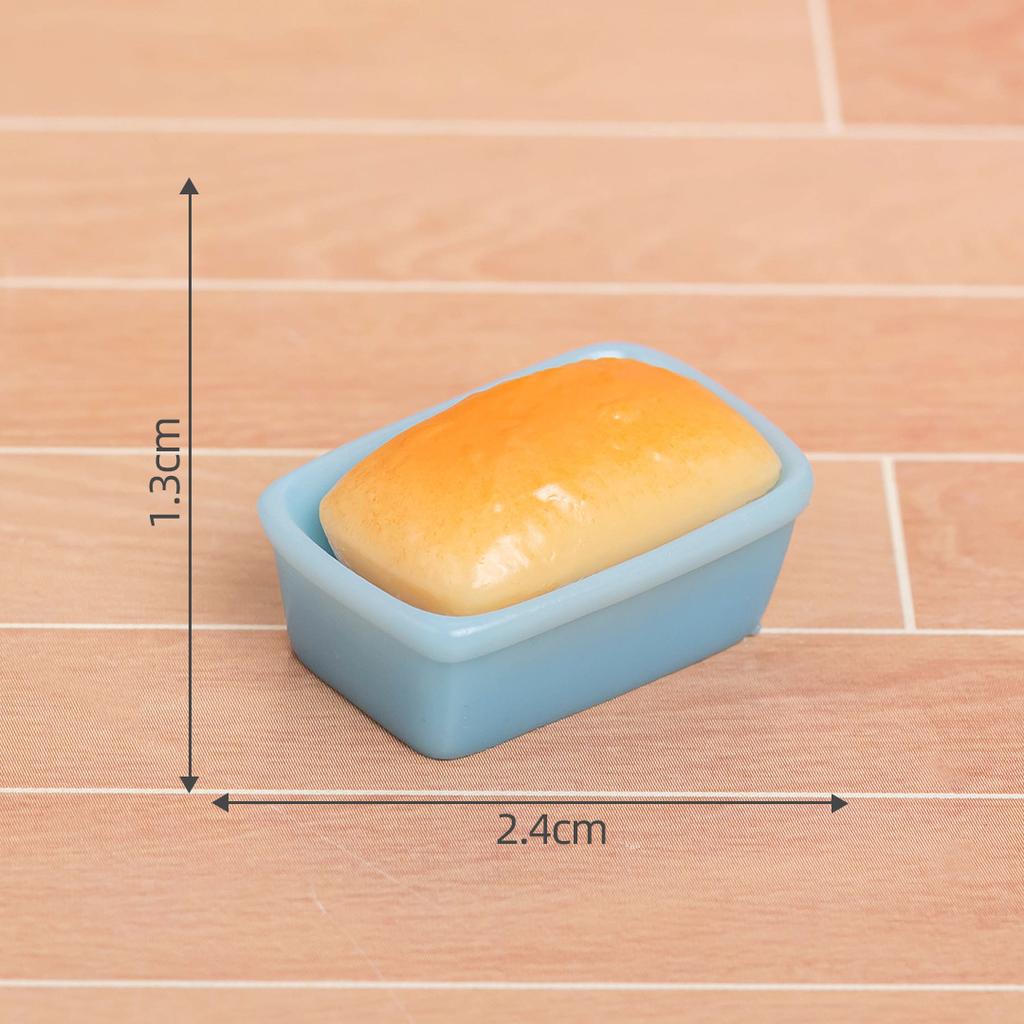 Simulare Mâncare Jucărie Pâine Realistă Prăjitură Model Punct Micro-peisaj DIY Accesorii Decorative Ornamente Miniaturale
