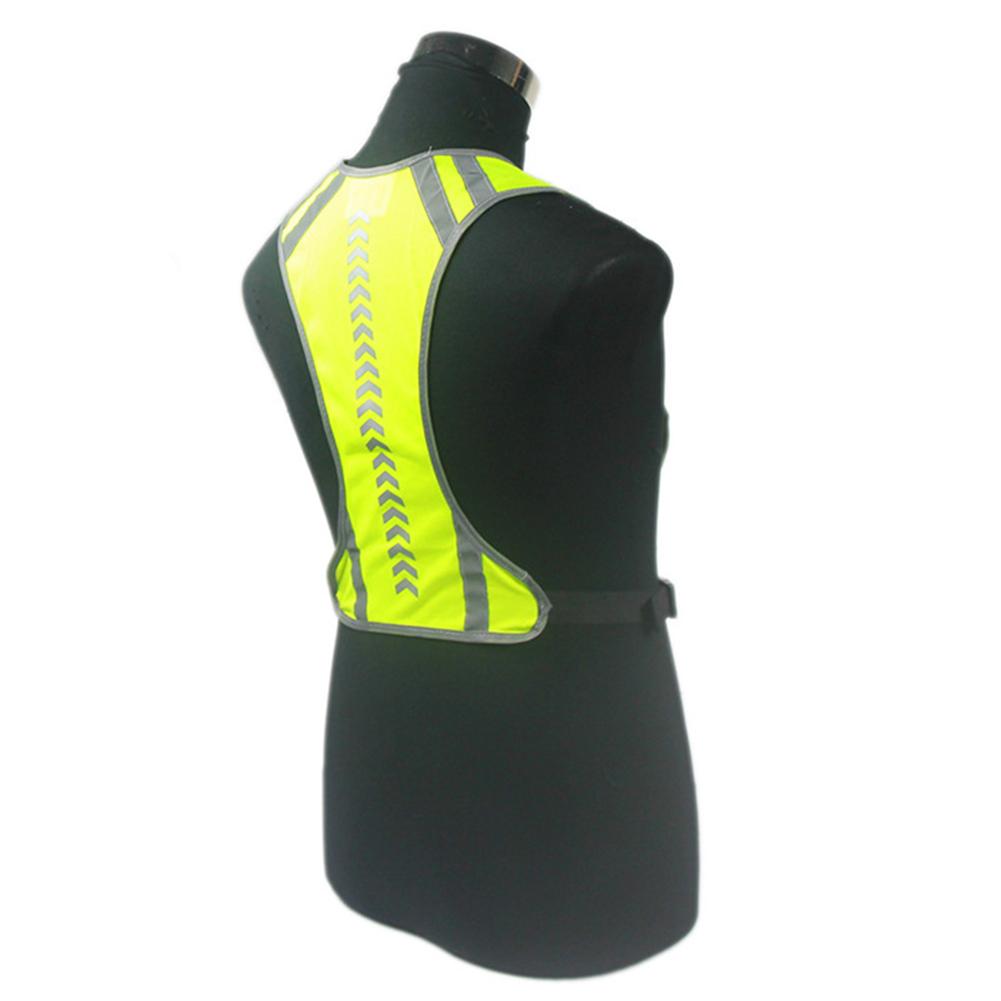 Reflective Running Vest,Thin Night Cycling Safety Vest,High Visibility Battery Powered LED Reflective Vest For Runners Night