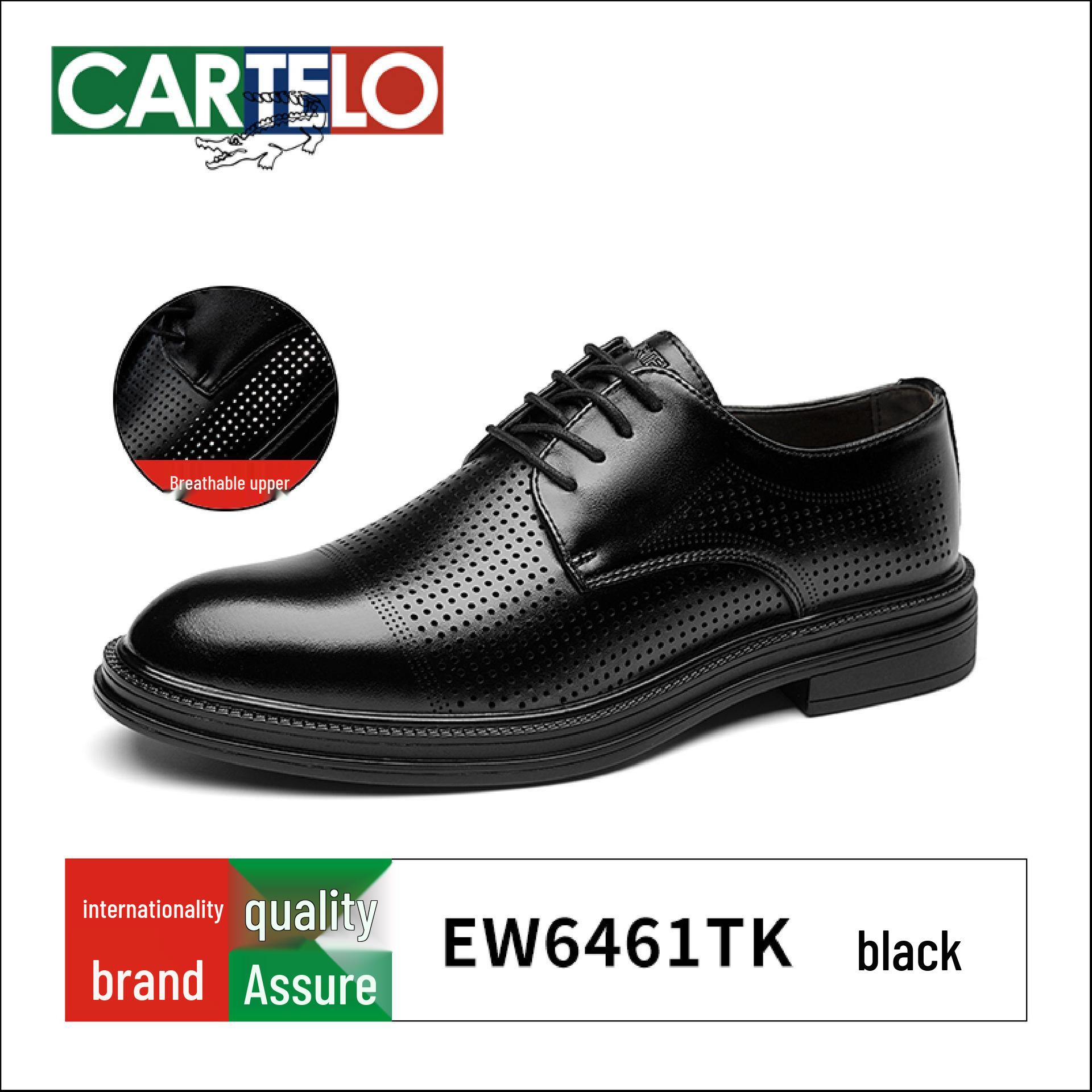 Men s Genuine Leather Pointed Toe Derby Shoes: Brown Formal Business, Wedding, and Work Height-Increasing Suit Shoes. 38