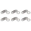 Feb.20Mm X 3Mm Stainless Steel Webbing Strapping Welded O Rings 30 Pcs