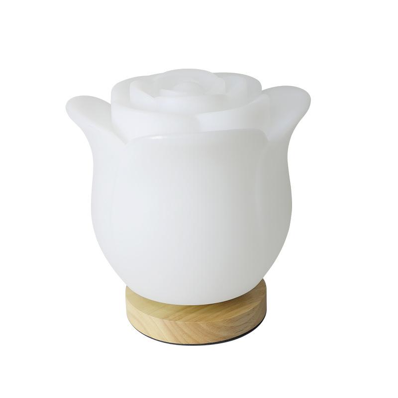 Rose Flower Fun Night Light Resort Hotel Dream Romantic Couple Couple Passionate Atmosphere Flirting Table Lamp