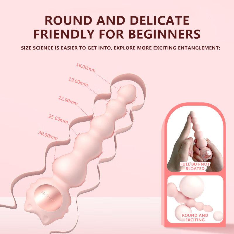 App de Brinquedo Sexual Controle Remoto Sem Fio Silencioso Poderoso Massageador Anal e Clitoriano Masturbador Brinquedo Adulto Vibrador para Orgasmo