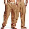 Mens Loose Wide Leg Breathable Casual Long Pants For All Seasons