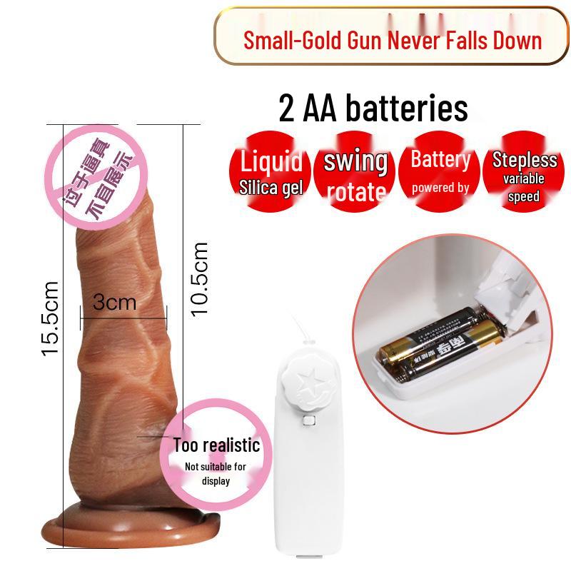 Electric Silicone Realistic Vibrating Dildo for Women