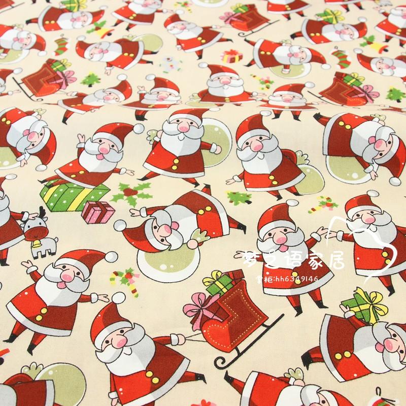 Schneemann Weihnachtshirsch Serie bedruckt DIY Nähen Twill 100% Baumwollstoff für Babykleidung Bettwäsche Textil Tilda Quilting Stoffe