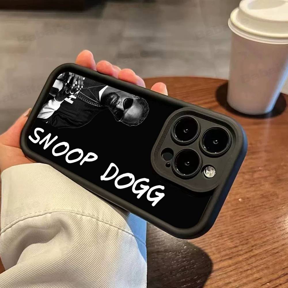 

S-Snoop Singer Dogg Phone Case For IPhone 17 16 15 14 Plus 13 12 11 Pro Max Silicone Cover iPhone 11 pro