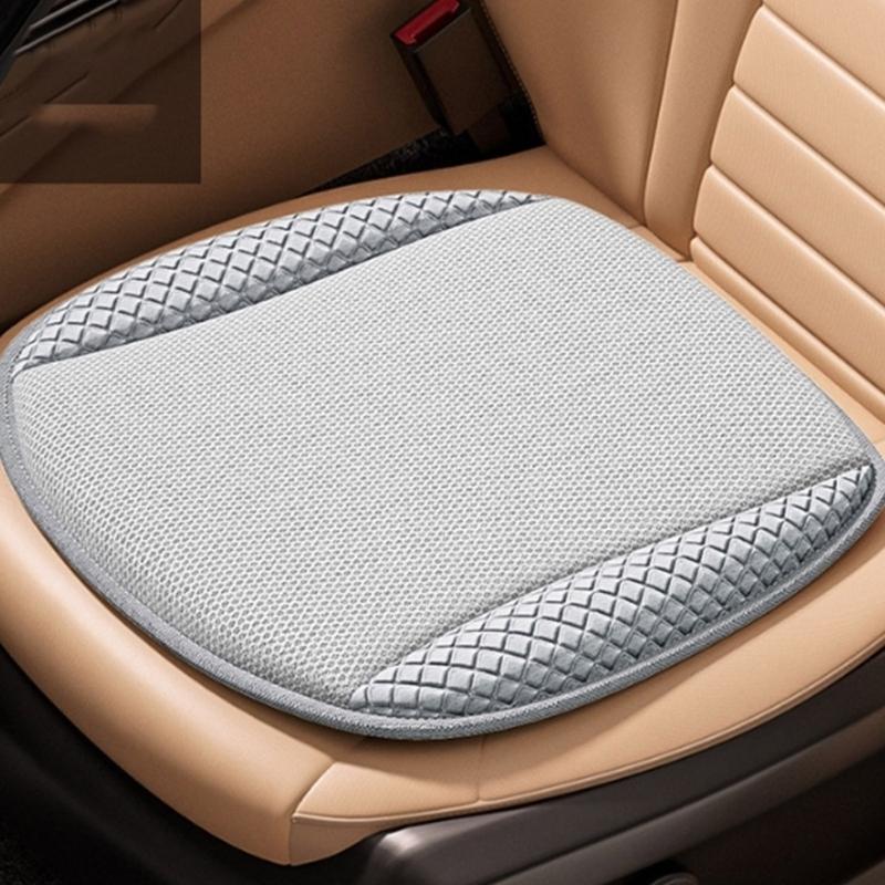 Ventilated Auto Cushions with 8 High Speed Fans & Breathable 3D Mesh Multiple Surfaces Cooling Pad for Summer Driving Comfort