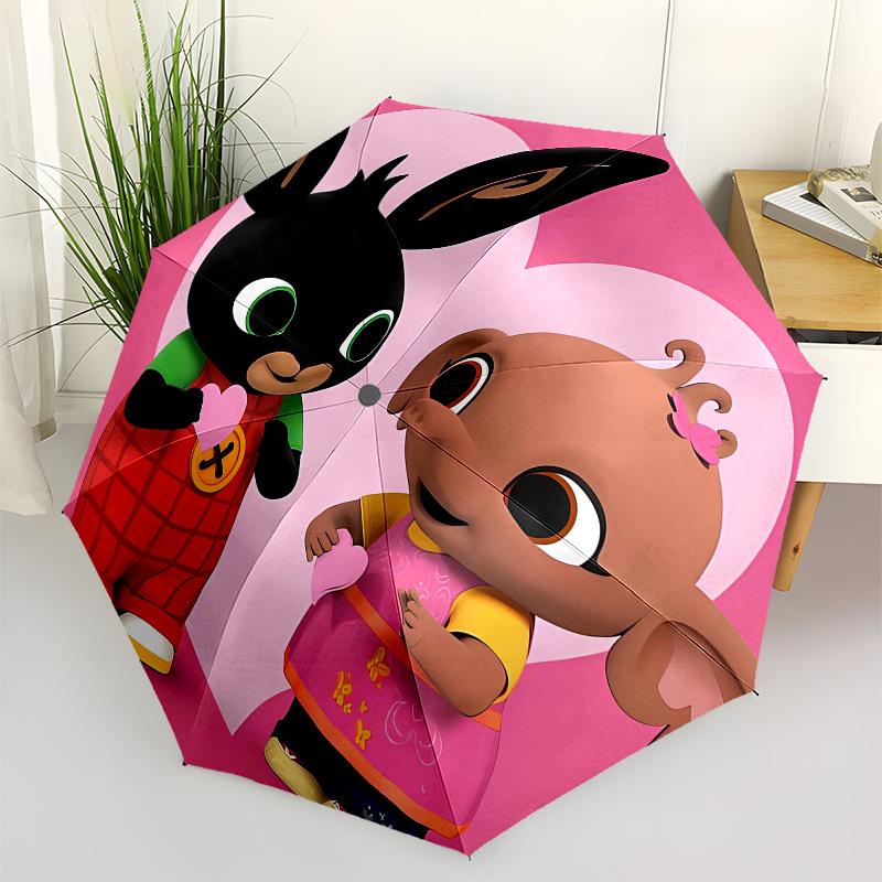 

Bing, Heart- Automatic Opening and Closing, 8-rib Structure Portable Umbrella, Suitable for Men and Women in All Seasons - Perfect Gift for