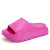 Fashion Summer Thick Sole Eva Beach Slippers Women Thick Platform Indoor Home Slides Woman Light Non Slip Bathroom Flip Flops Shoes 2024