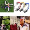 1Pcs Aluminum Alloy Hook D-Type Multifunctional Hook Outdoor 360 Degree  Rotatable Quick Release Fishing And Camping Buckle