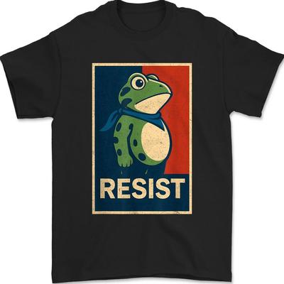 Portland Frosch Protest Retro Vintage Unisex T-Shirt