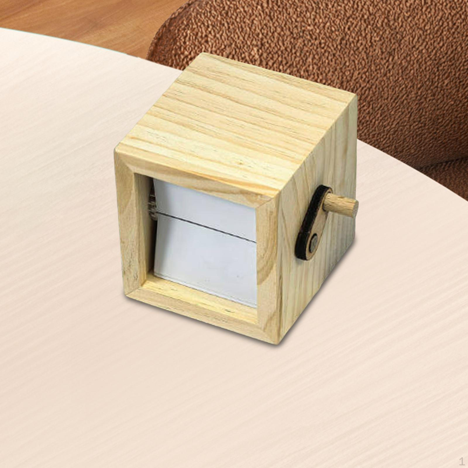 

Photo Flipbook Frame Animation Box Album Hand Motion for Graduation Anniversary Holiday Mother Wood color 8 pics