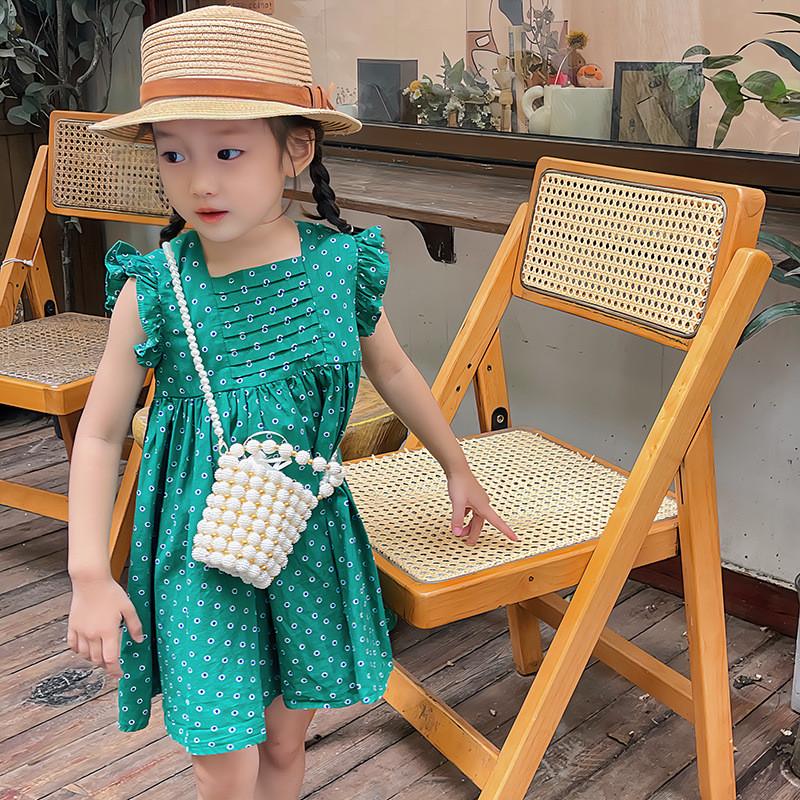 Stylish Cute Children's Handbag New Trendy Pearl Tote Bag For Girls And Boys