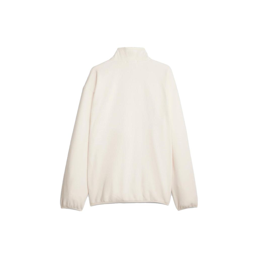 Puma Mmq Series Mmq Polar Fleece Sweatshirt Unisex Sweatshirt Solid-Color High-Mountain-Snow 620820-87