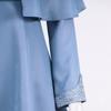 Halloween Fleur Delacour Cosplay Costume Beauxbatons Academy Girls Uniform Dress Set
