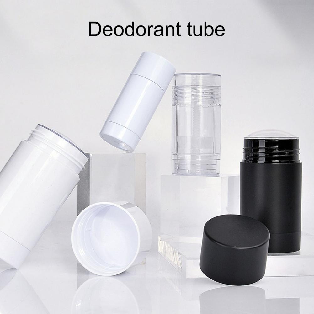 15/30/50/75g Deodorant Tube Empty Stick Tube DIY Twist Up Stick Tube Bottom Filling Stick Deodorant Container Empty Blush Stick