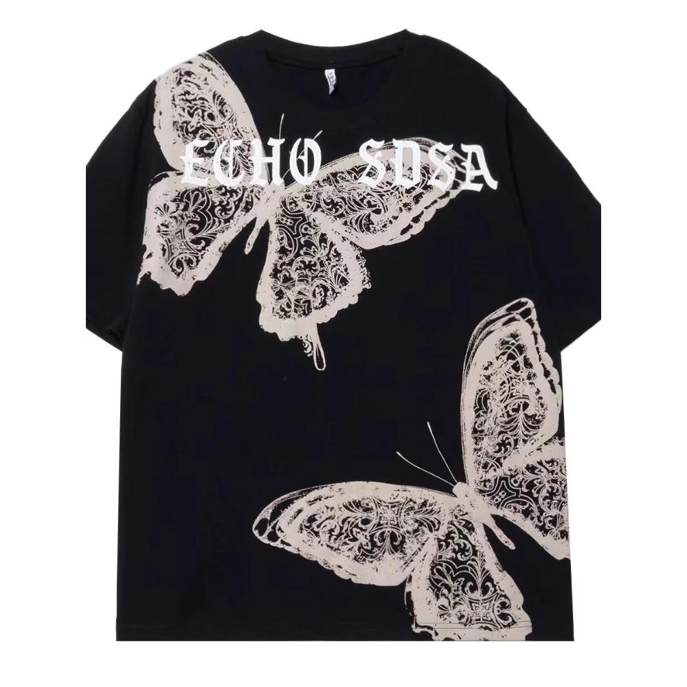 New Y2k T Shirt Fashion Summer Hawaii Streetwear Pullover Vintage Clothes T-Shirts Short Sleeve Oversized Loose O Neck 6XL