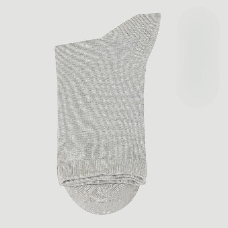 

Женские весенне-осенние модные новые бесшовные дезодорирующие влагоотводящие носки-трубы из хлопка 1 pair серый/зелёный