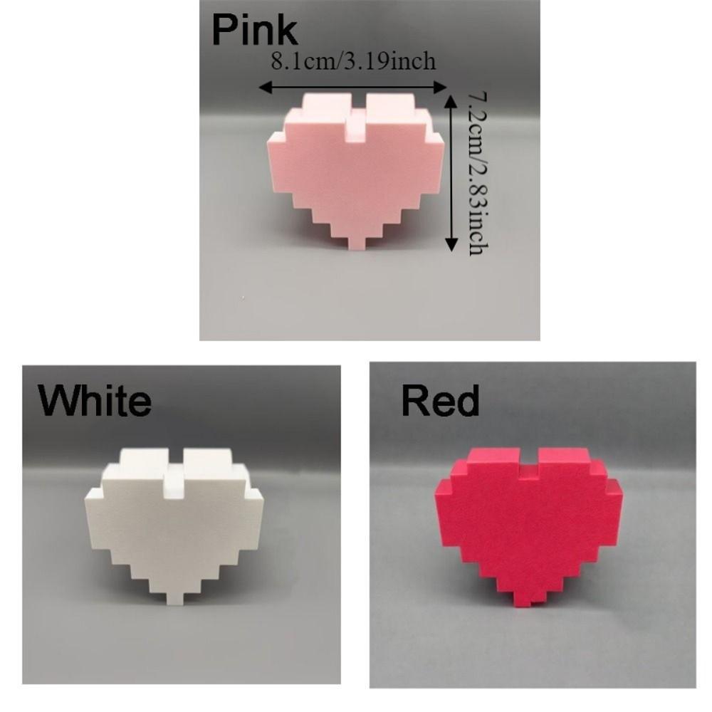 Heart-Shaped Game Controller Stand, Stable 3D Printed Desktop Decoration, Game Controller Storage, Home Storage