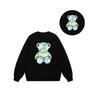Nike Outdoor Breathable Art Bear City Commuting Versatile Letter Logo Crew Neck Long Sleeve Sweatshirt Unisex Sweatshirt BV2667-010(TEAM1061-26-29)