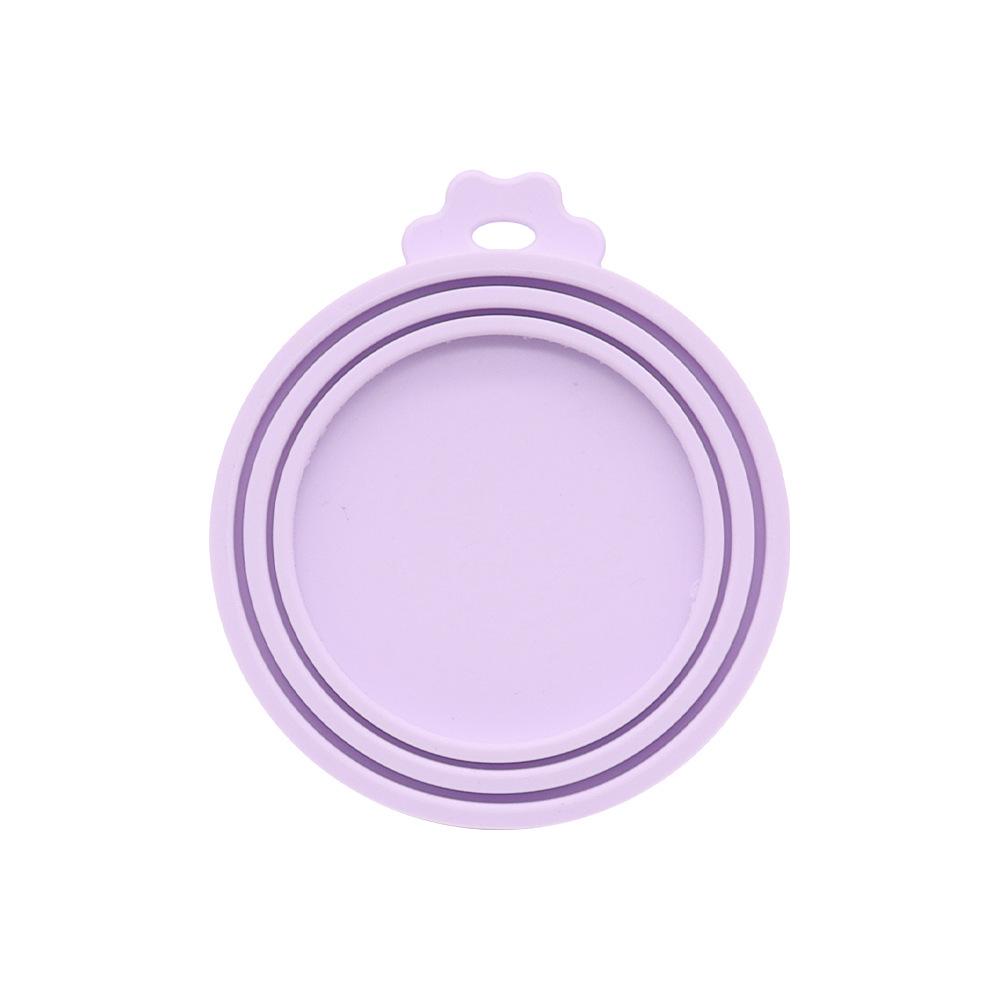 Silicone Pet Food Lid – Moisture-Proof, Dustproof, Durable, Fresh-Keeping for Dog Food Cans