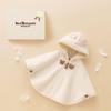 HOUSE Hot Cloak Set Baby Baby Ivory Free [MIKI Biscuits] [BOX Included] Boys, Girls, Babies, Children's Clothing, Shower, Gift, (70-90cm) 74-9988-498