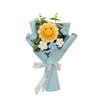 Crochet Smiley Sunflower Bouquet Simulated Bouquet Home Decoration