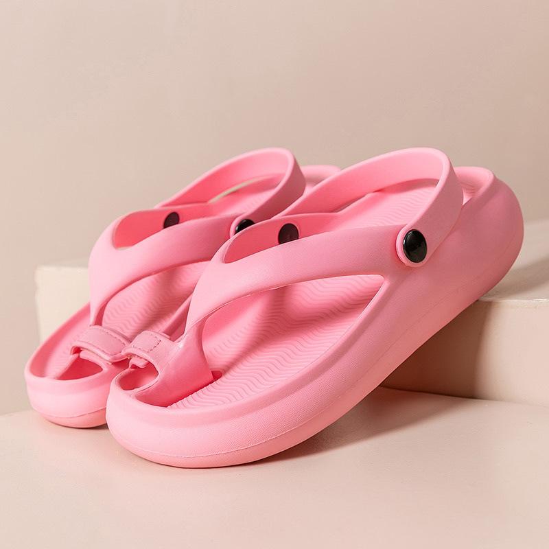 Correction of thumb correction of big toe eversion new third generation non-grinding foot pinch foot EVA sub-toe thick bottom massage slippers
