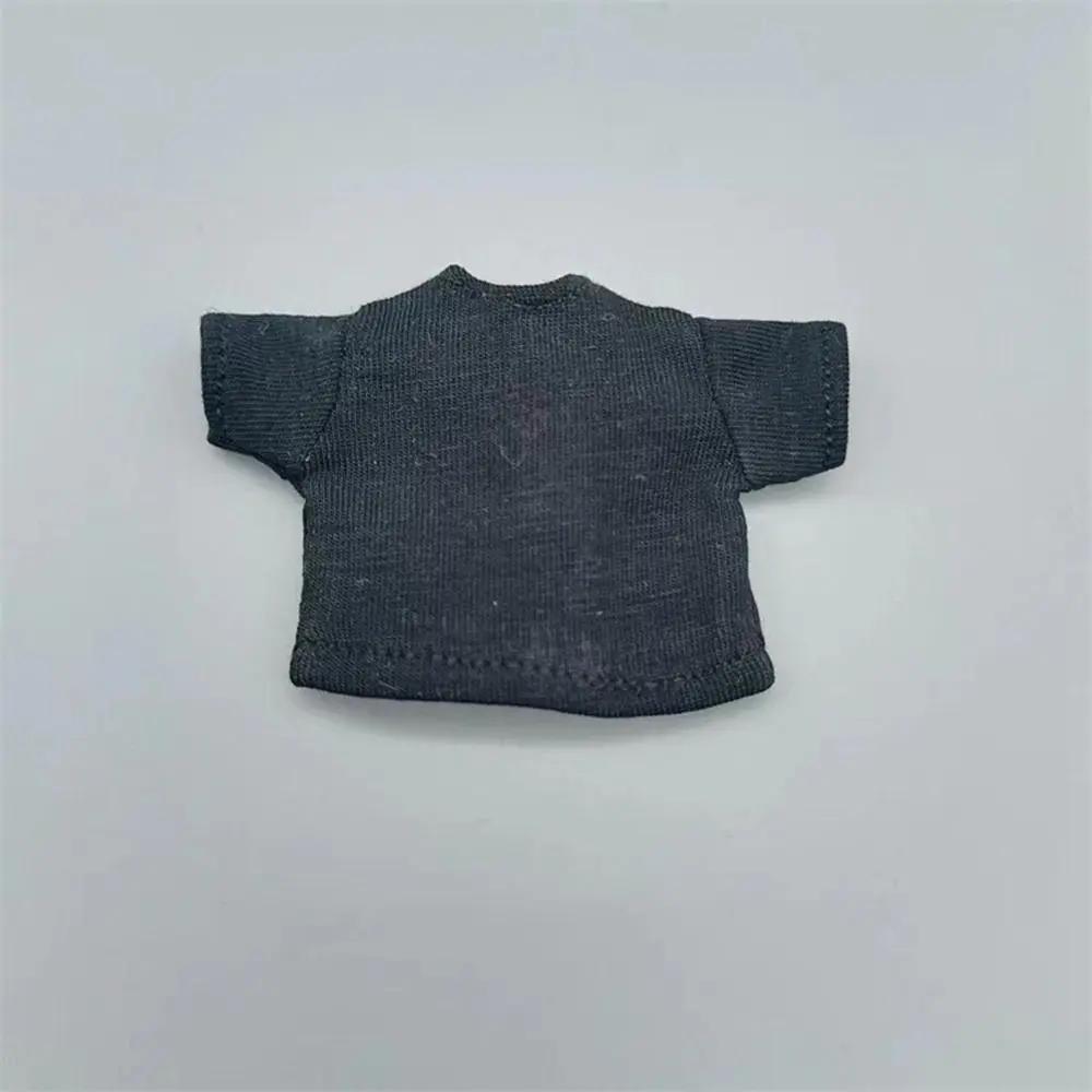 Doll Fashion Clothes For 1/11 Ob11 Dolls Denim Trousers For 1/12 Bjd/Gsc Doll T-Shirt Mini Cute Doll Pants Diy Doll Accessories
