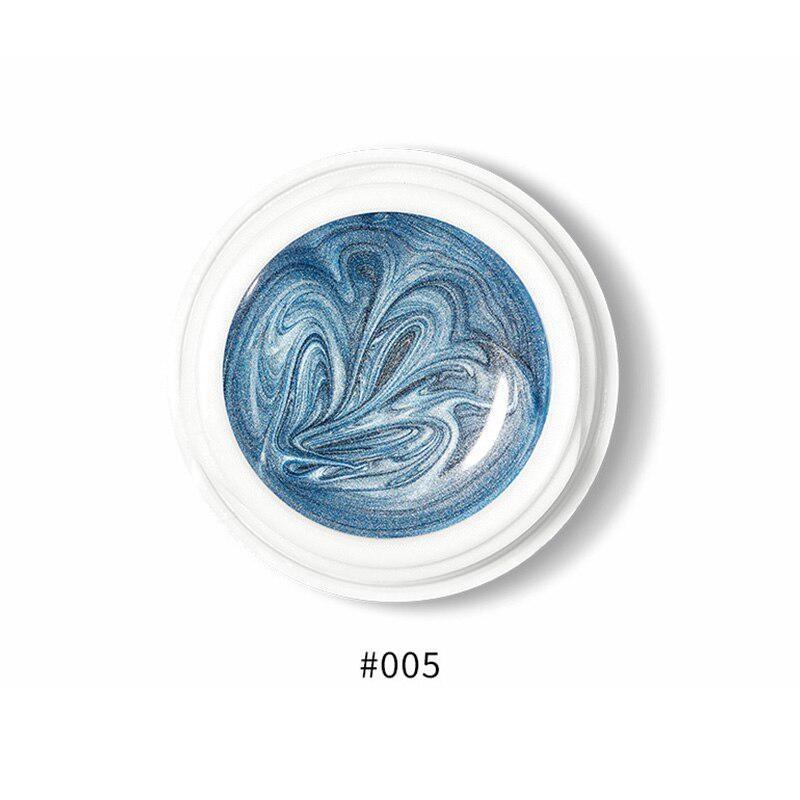 1Pc Metallic Farben Nagel Malerei Gel Polnisch Spiegel Glitter Nagel Gel DIY Nail art Zeichnung Gel Nagellack Maniküre