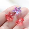 Mary Glass starfish loose beads glass beads handmade diy bracelet necklace jewelry
