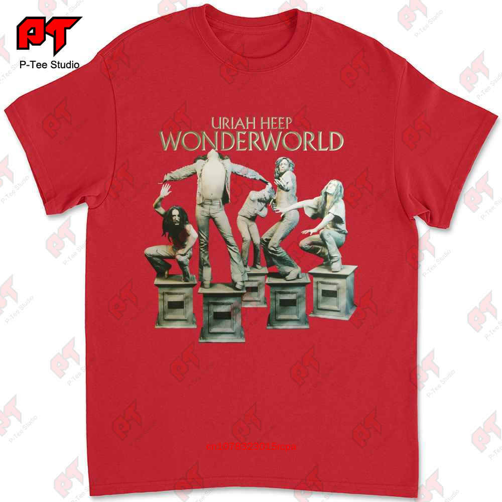 Uriah Heep Wonderworld T Shirt HZ27 S